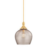 Chatton Pendant in Aged Brass