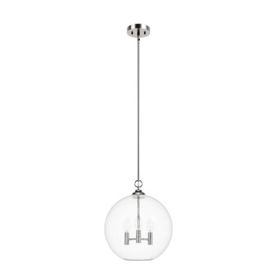 High Oaks 3 Light Globe Pendant