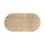 Table basse Tithi en forme de pilule effet pierre d'inspiration romaine-1082985337
