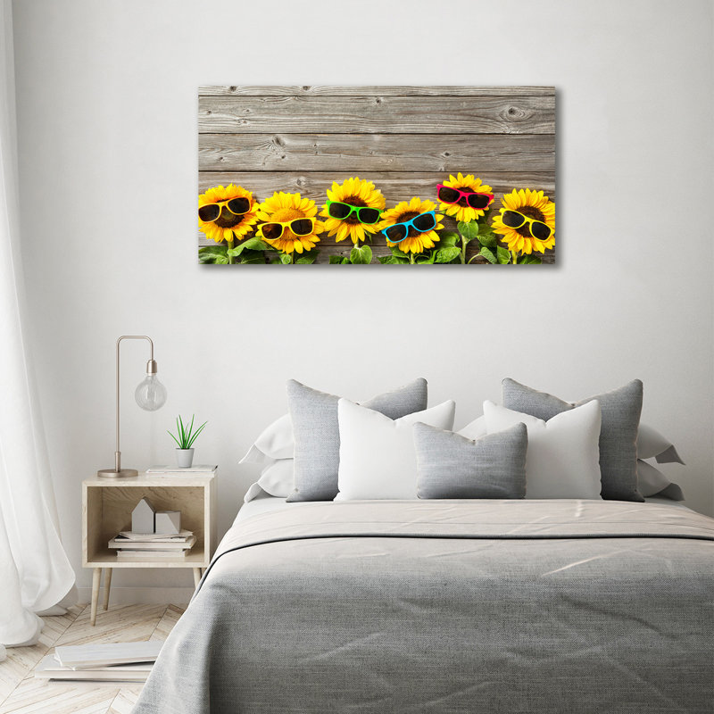 Sunflowers - No Frame Print on Canvas