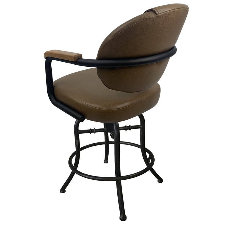 Swivel Upholstered Counter Stool, Counter Stool (26” Seat Height)