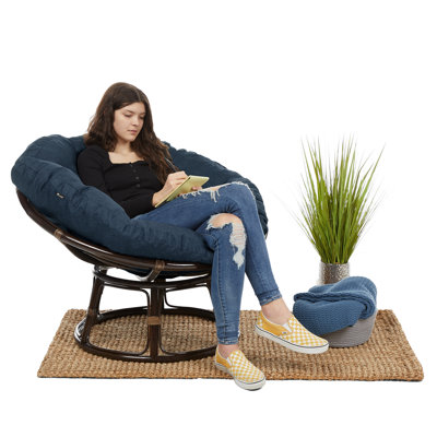 Montlake Outdoor 5'' Papasan Seat Cushion