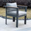 2-Piece Aluminium Outdoor Dining Chair Set