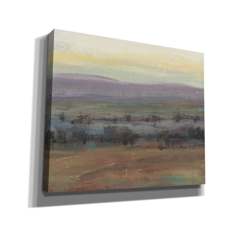 «Fast Fading Light I» par Tim O'toole, art mural sur toile, H 20 po x l 24 po x P 0,75 po