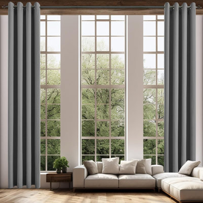 Marcenia Polyester Blend Blackout Single Curtain Panel