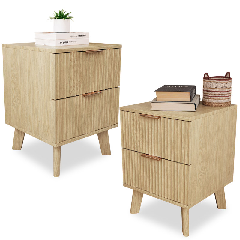 Lachman Nightstands, Natural