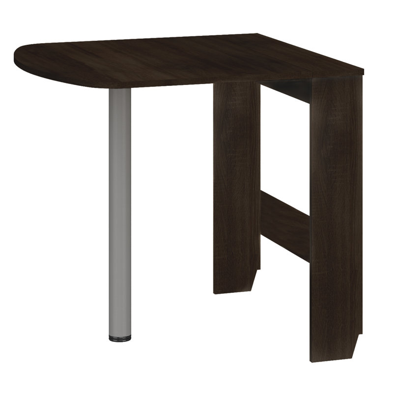 Clarabelle Extendable Dining Table, Dark Oak