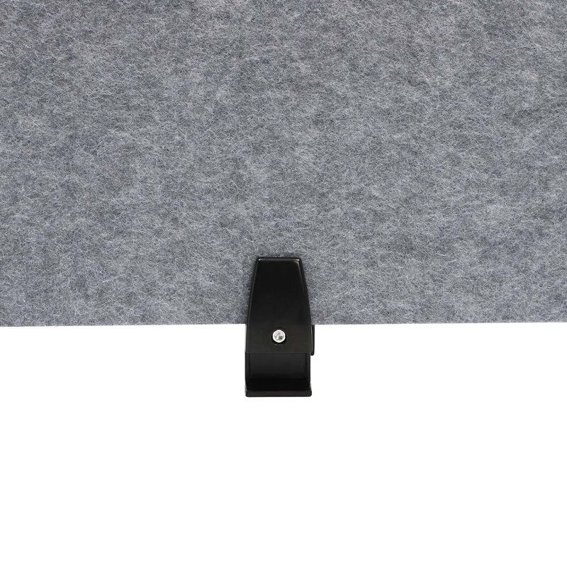 Cloison de bureau portative 60x16 ", gris