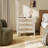Pomodoro Boho-Inspired Rattan Nightstand With 3-Drawer-1073892415