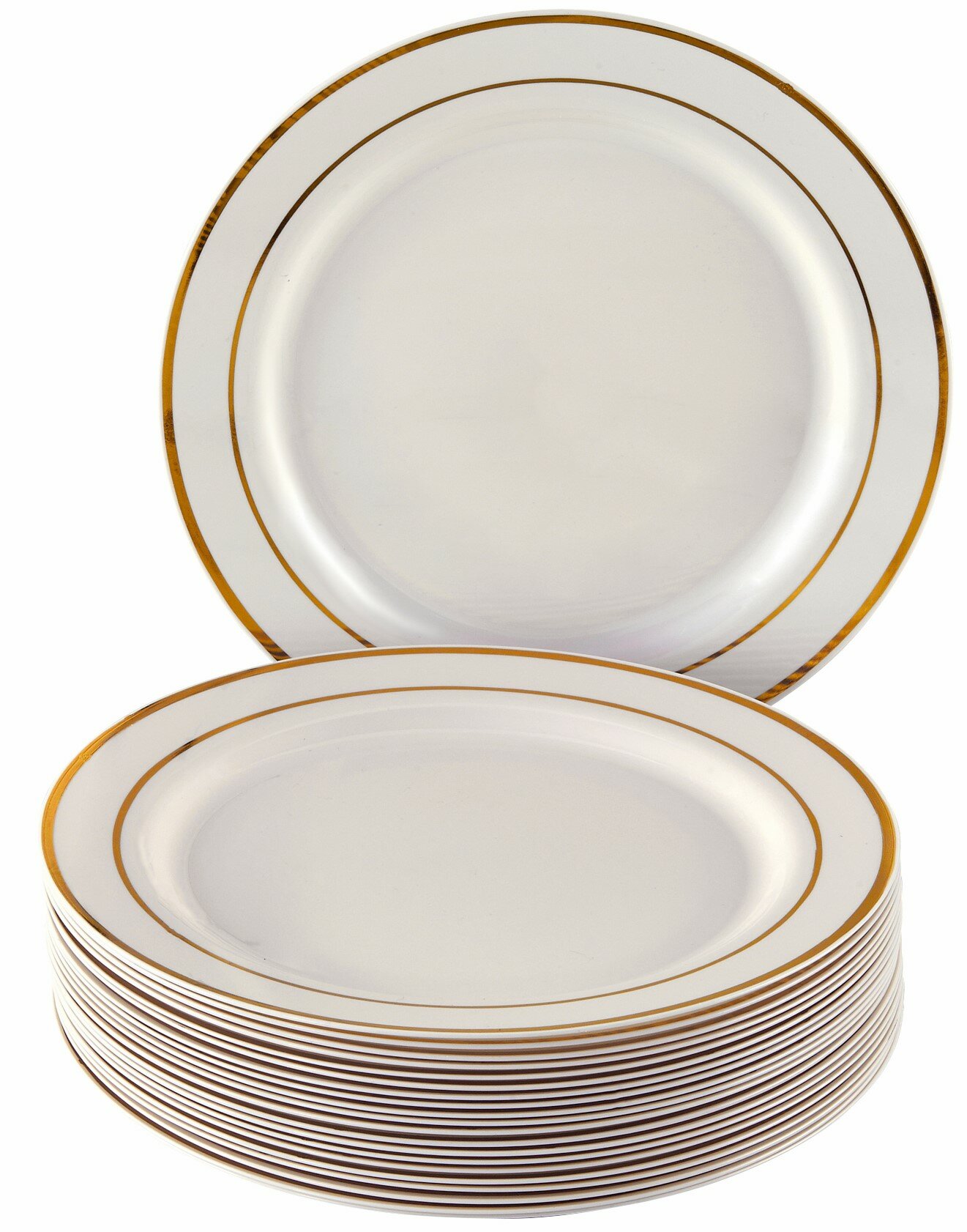 100pcss Disposable Party Plates Heavy Duty Eco - Friendly Sturdy Appetizer  Plates, Paper Plates