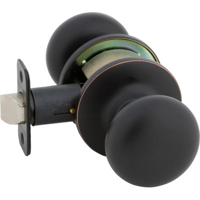 Callan Passage (Hall & Closet) Satin Nickel Round Knob