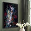 Splendid Flowers, reproduction encadrée - bois massif-501739755-501739759
