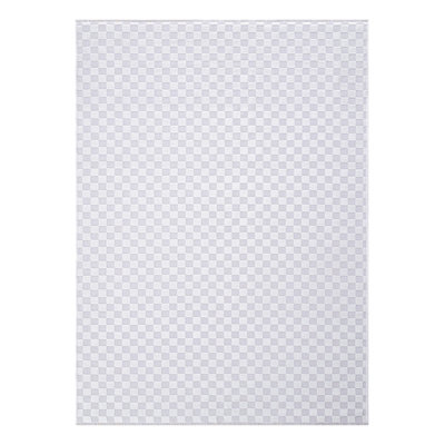 Rhanada Geometric Machine Made Indoor / Outdoor Area Rug