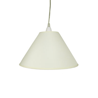 22cm H Cotton Empire Lamp Shade ( Screw On )