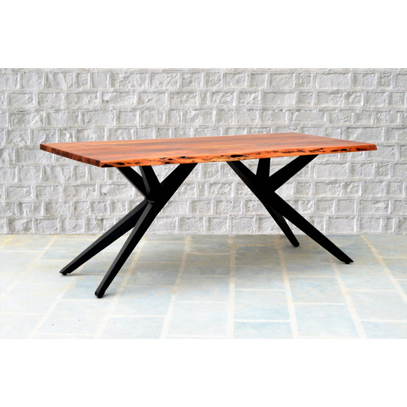 Winburn Acacia Solid Wood Top Dining Table