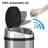 Erlandson Stainless Steel 13 Gallon Motion Sensor Trash Can