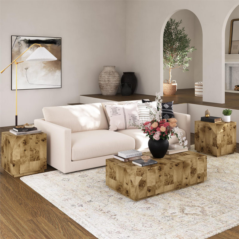 Ensemble de 3 tables basses et tables de bout Moxie
