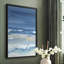 Bord de mer I, reproduction encadrée - bois massif-766602653-766602642