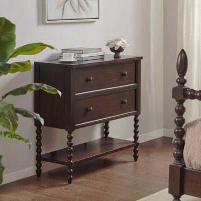 Commode décorative 2 tiroirs