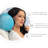 Microbead Bolster Neck Roll Pillow-51960340
