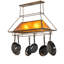 Mission Lighting Handcrafted Hanging Pot Rack