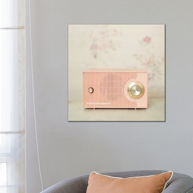 Radio by Mandy Lynne - Wrapped Canvas Print, 66.04 cm H x 66.04 cm W x 1.91 cm D