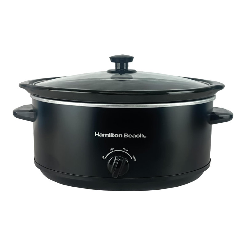 Hamilton Beach 6.5L Slow Cooker, Black