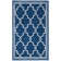 Tapis d'intérieur bleu marine / beige Arlecia