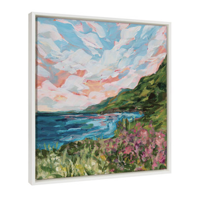 Virgin Islands by Emily Kenney Framed Canvas Wall Art Print