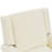 Comfortable Chenille Recliner, White Manual Recliner For Home And Nursery