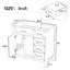 Base de meuble-lavabo simple 35,50 po seulement-100138901