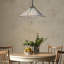 Lesly 2 - Light Black Geometric Pendant