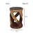 Santa Fe Springs Solid Wood End Table-25886588