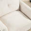 Fauteuil simple en chenille double avec mousse à haute densité, tirette et dossier, pour la vie en appartement, design et détente résidentielle