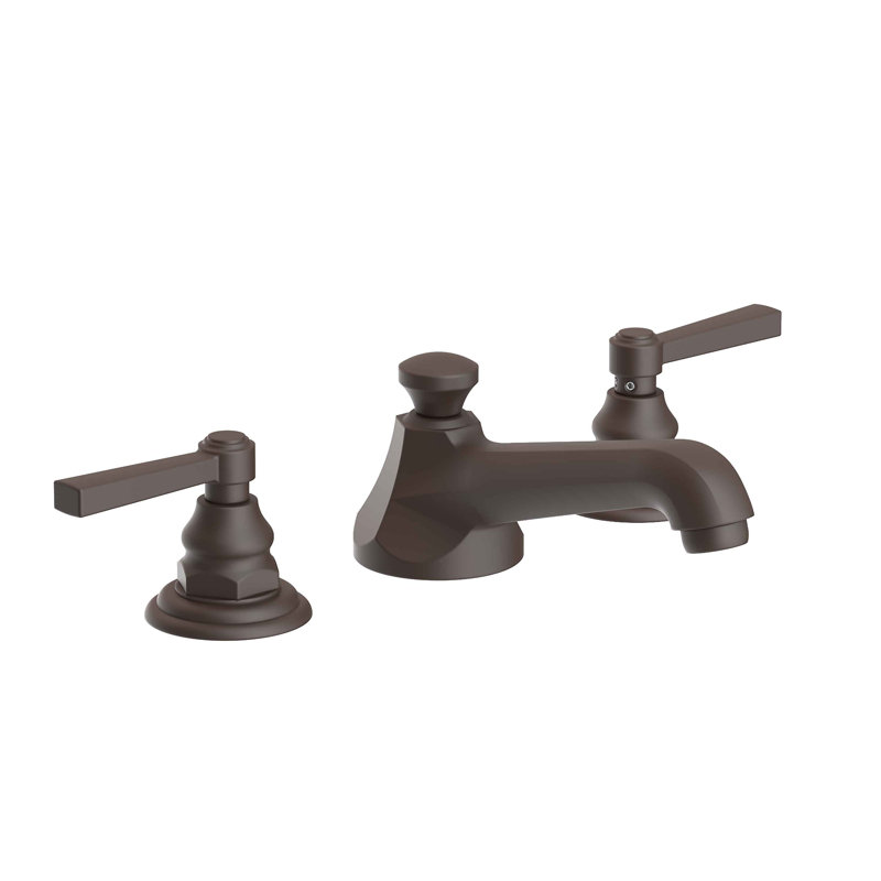 Astor Widespread Bathroom Faucet with Drain Assembly, Rubbed Bronze