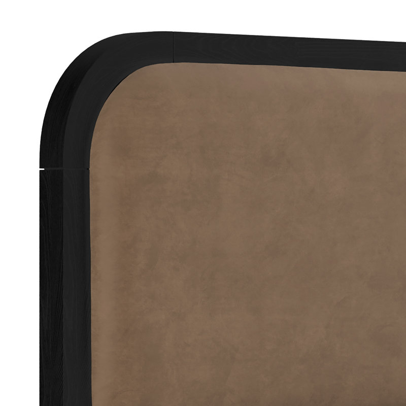 INES UPHOLSTERED BED, Double (135 x 190 cm)
