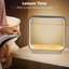 No Time Display Type Plastic / Acrylic Electric Tabletop Clock White