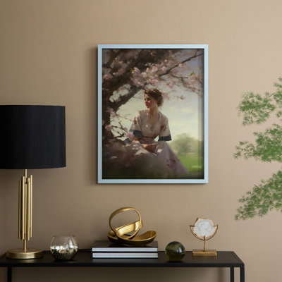 Reproduction encadrée WOMEN Series CDLxxIV - bois massif
