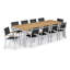 Table de salle à manger d'extérieur Travira-671490509