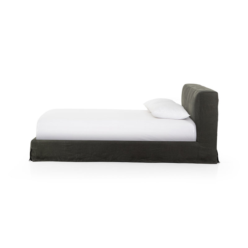Aidan Upholstered Bed, Brussels Coffee, King