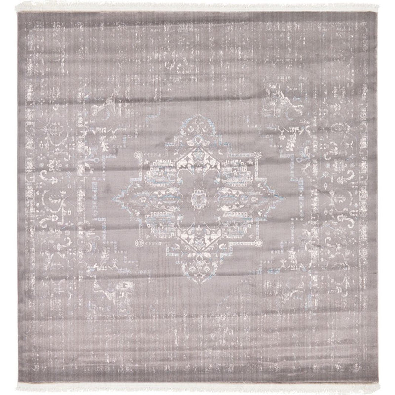 Pharaoh Abstract Indoor Rug, Square 4'