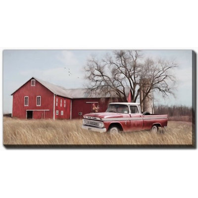 Western Ohio Barn Canvas Art