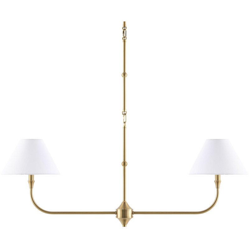 The Palotas Chandelier, Brass