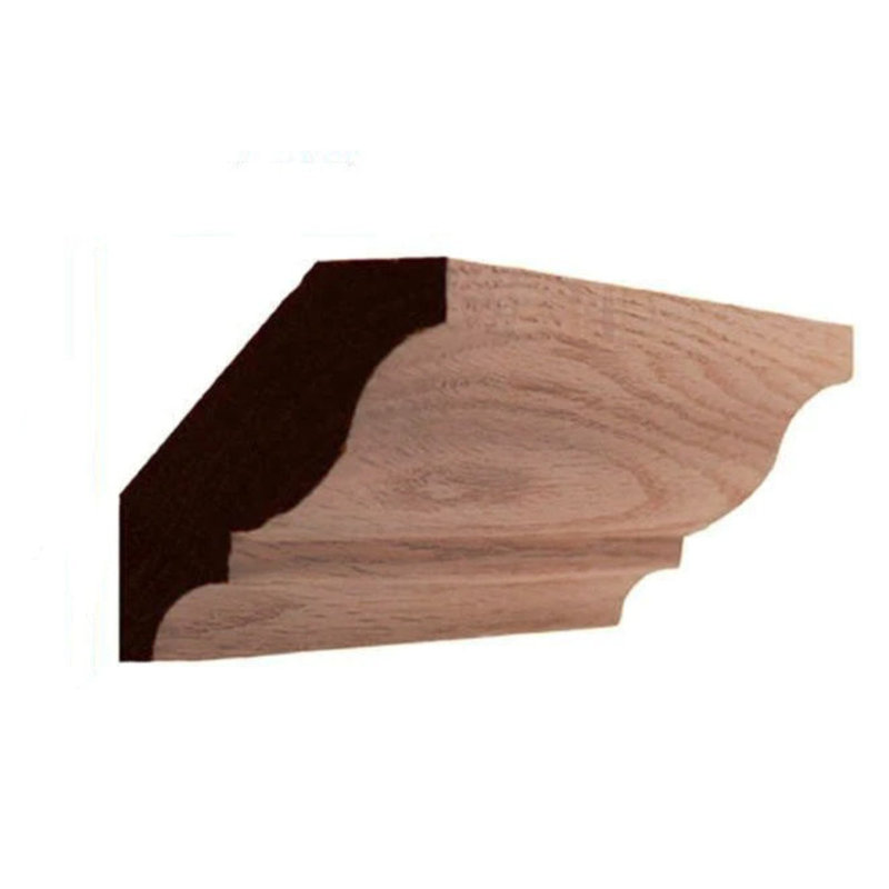 Couronne EWCR11, Chêne rouge, H 2,625 po x l 0,75 po x P 42 po