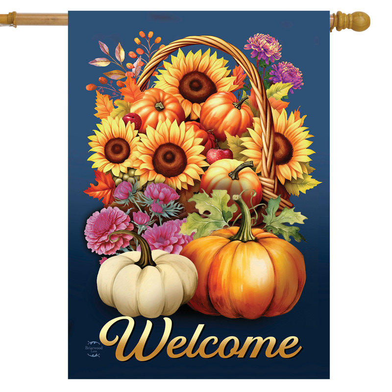 Drapeau d'automne, Automne orange/beige/rose