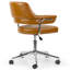 Chaise de travail pivotante en similicuir Avery-1219830830