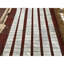 Carrelage mural en marbre 12 * 24, pierre naturelle grise pour cours de conditionnement physique, cannelure 3D, galerie d'art texturée Ol