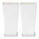 Amimma Tall Planters, 2 Set Large Rectangular Tall Planters for Outdoor Plants