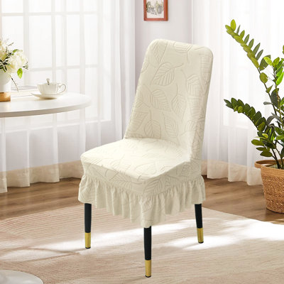 Housse pour chaise de salle à manger en polyester