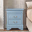 Table de chevet 2 tiroirs Temara Teal-1483977459